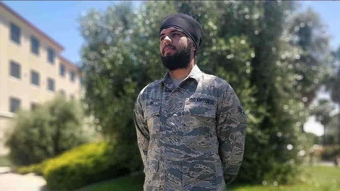 US Air Force changes dress  code  to ease entry of Sikhs and 