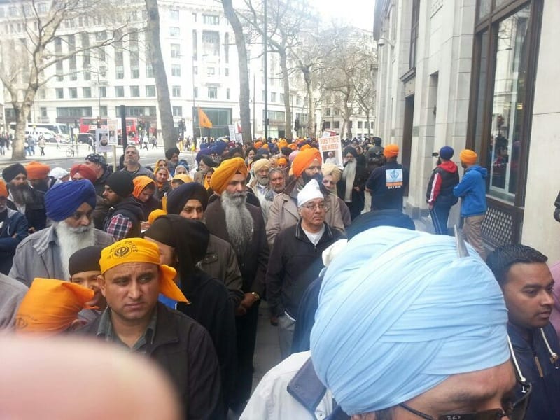 sikh regiment victory march london